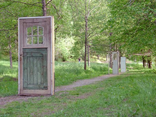 Eva Beierheimer - Infrastructure, Sculpture park in Ängelsberg, 2009